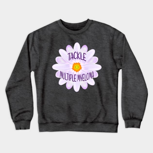 Tackle Multiple Myeloma Crewneck Sweatshirt by MoMido